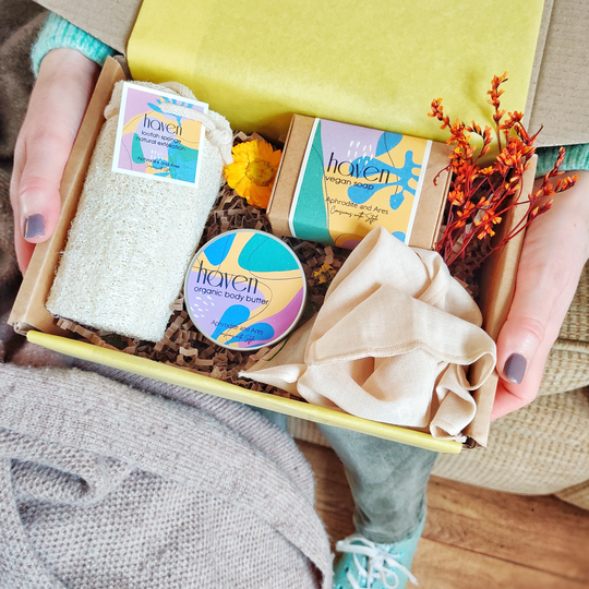 'Birthday Haven' Zero Waste Vegan Organic Pamper Gift