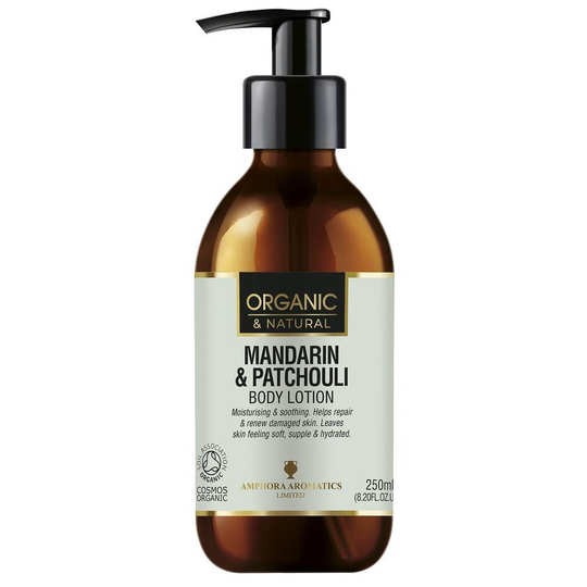 Mandarin Patchouli Moisturising Body Lotion Organic