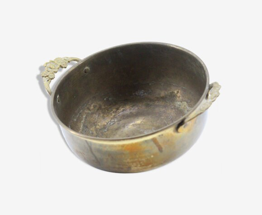 Rare Brass Plant Pot