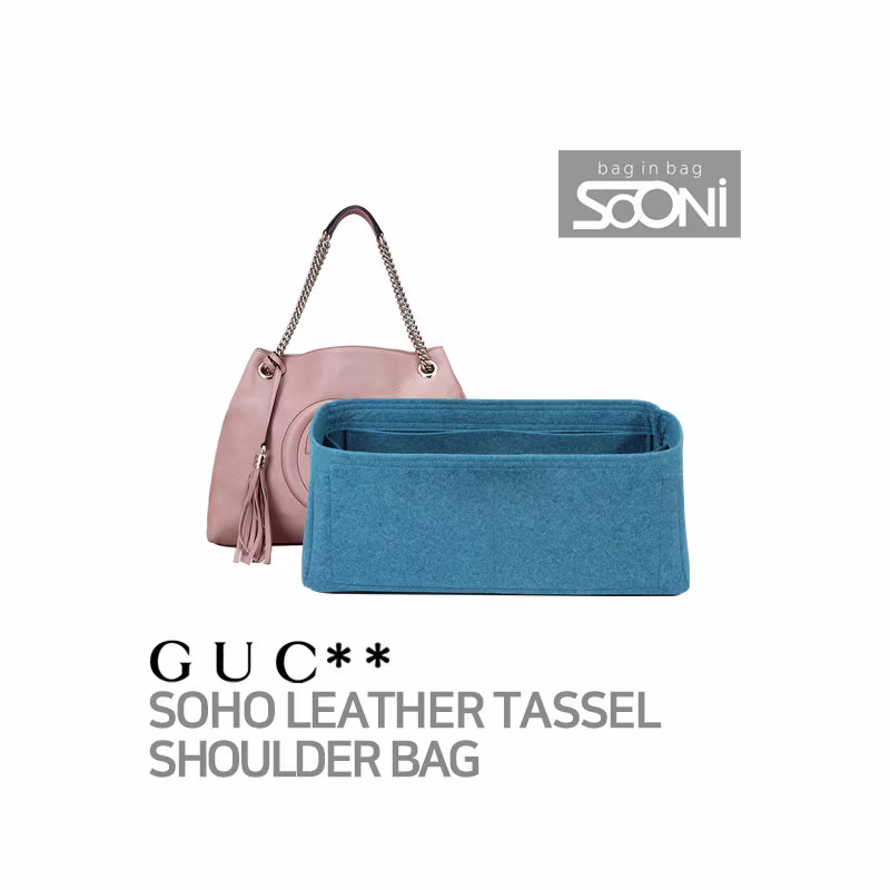 Organizer For Gu Soho Leather Tassel Shoulder Bag | 536196