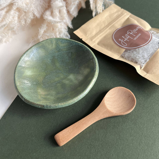 Green Bath Salt Set