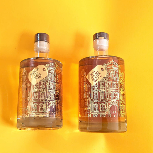 Personalised Salted Caramel And Christmas Rum