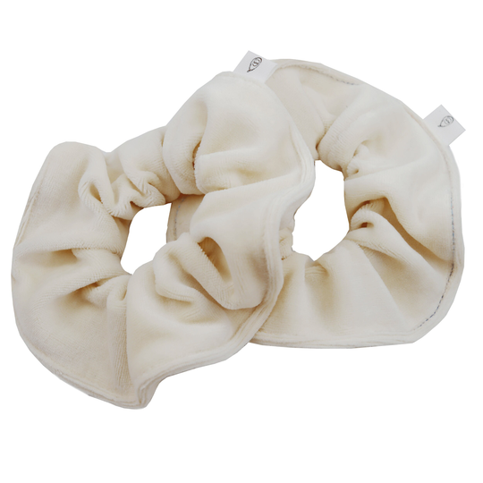 Organic Velour Scrunchies/Hair Accessory Gift For Her Soft Scrunchy