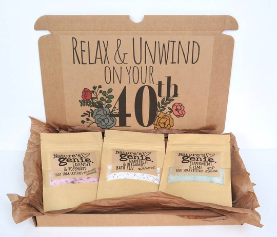 40th Birthday Self Care Pick And Mix Bath Gift Box