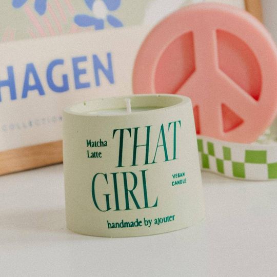 That Girl Matcha Latte Handmade Vegan Candle