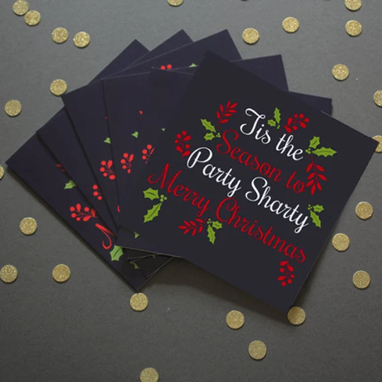 x6 Multipack | Tis The Season To Party Sharty Christmas Tree
