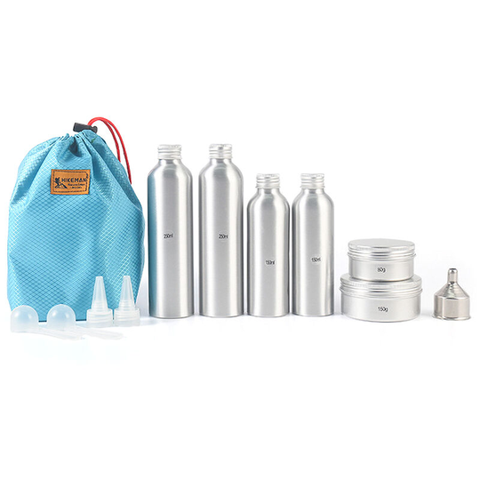 Outdoor Empty Seasoning Bottles Boxes Spice Shakers Jars with Storage Bag for Camping bbq Picnic, Type b - Type b