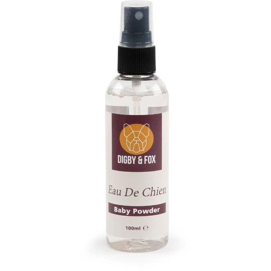 Baby Powder Liquid Dog Spray (100ml) (White) - White - Digby&fox