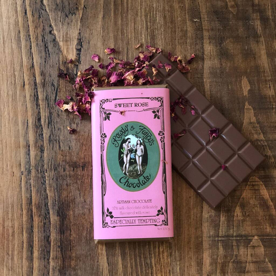 Sweet Rose Organic Milk Chocolate Bar