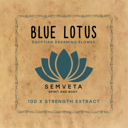 Blue Lotus 100x Extract - Flower 1001 Powder Egyptian Dreaming Plant For Peace & Light