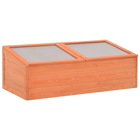 Devenirriche - Greenhouse Wood 100x50x34 cm - Brown