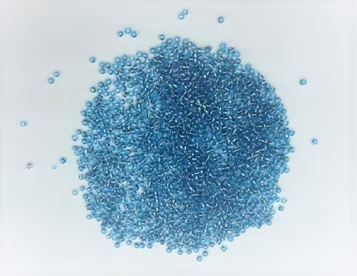 Glass Seed Beads - 2mm Silver Lined Aqua 20G | Approx 1300 Pieces