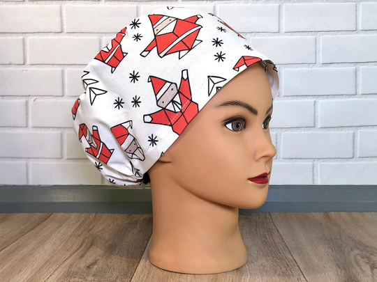Santa Scrub Cap