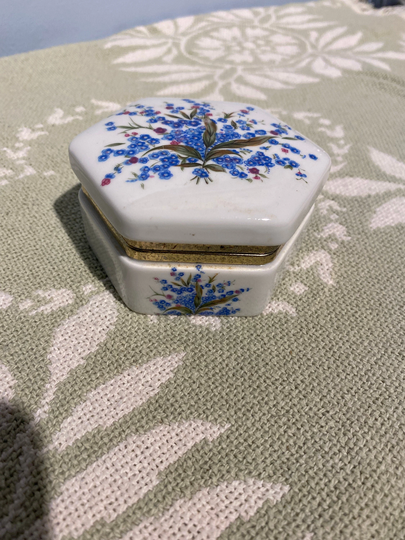 Vintage Ceramic Powder Dish