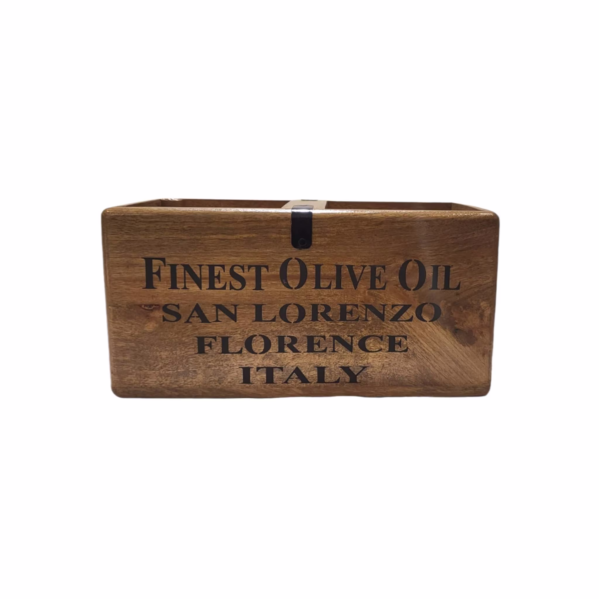 Vintage Style Olive Oil Wooden Crate, Window Box Planter, Herb Storage, Antique Indoor & Vinegar Holder, Organisers