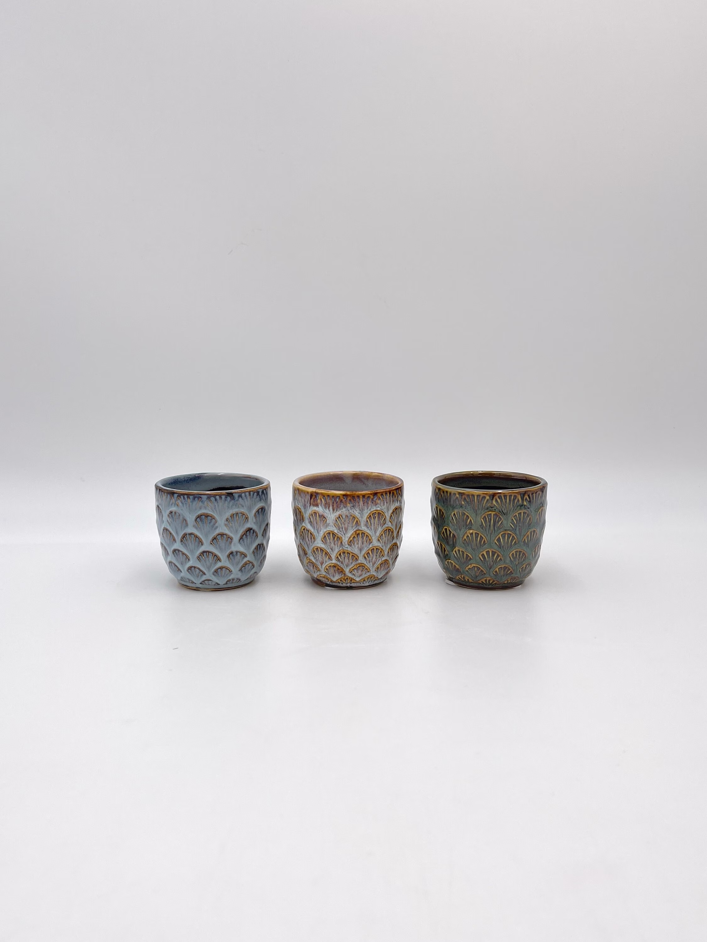 Judi Plant Pot, 6 cm, Baby Plant Pot, Patterned Indoor Planter, Housewarming Gift, Cute Pot