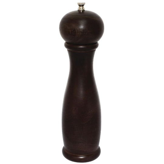 Dark Wood Salt and Pepper Mill 10in - CE335