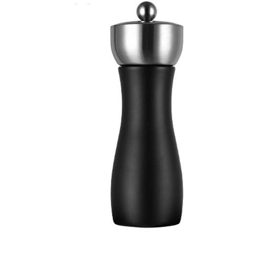 Fvbjd - Salt and Pepper Grinder Set Unique Black & White Seasoning Mills ,Modern Kitchen Tools 6 inch bubble bag packaging