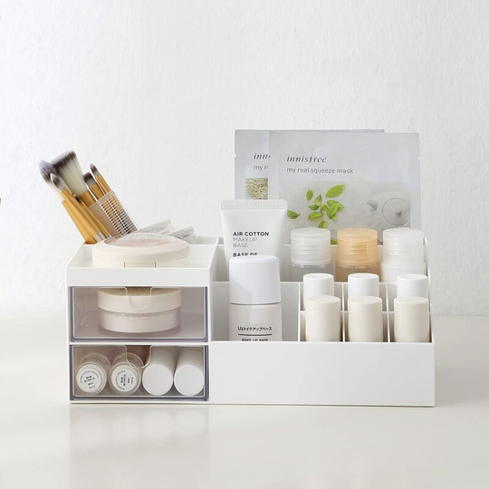 Lipstick Organizer Holder, Cosmetic Storage Organizer, Makeup Brush Cosmetic Display Lipstick