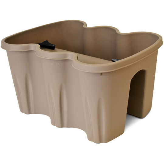 Railing Box incl. Clamps - 38x29x20cm - different colors Caramel, 400 (de)