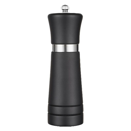 Fvbjd - Wooden Salt or Pepper Grinder, Refillable Pepper Mill with Ceramic Mechanism, Easy to Adjust the Coarseness 6 inch box
