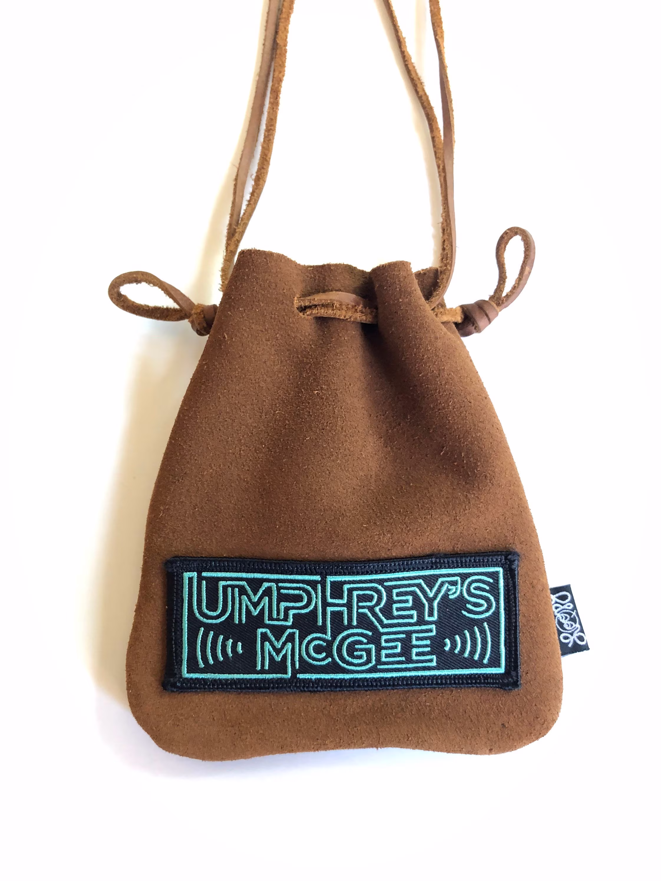 Loopyq Umphrey's Mcgee Peanut Butter Suede Leather Medicine Bag/Hipbag Crossbody Satchel