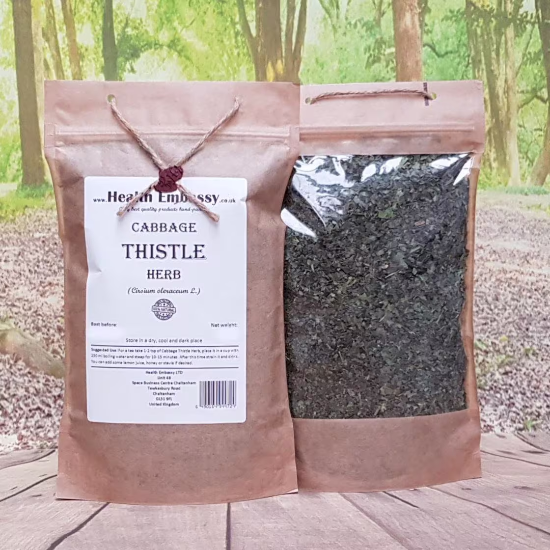 Cabbage Thistle Herb/Cirsium Oleraceum L Herbal Tea Health Embassy