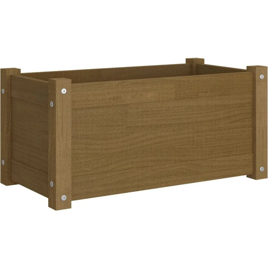 Vidaxl - Garden Planter Honey Brown 60x31x31 cm Solid Pinewood Brown