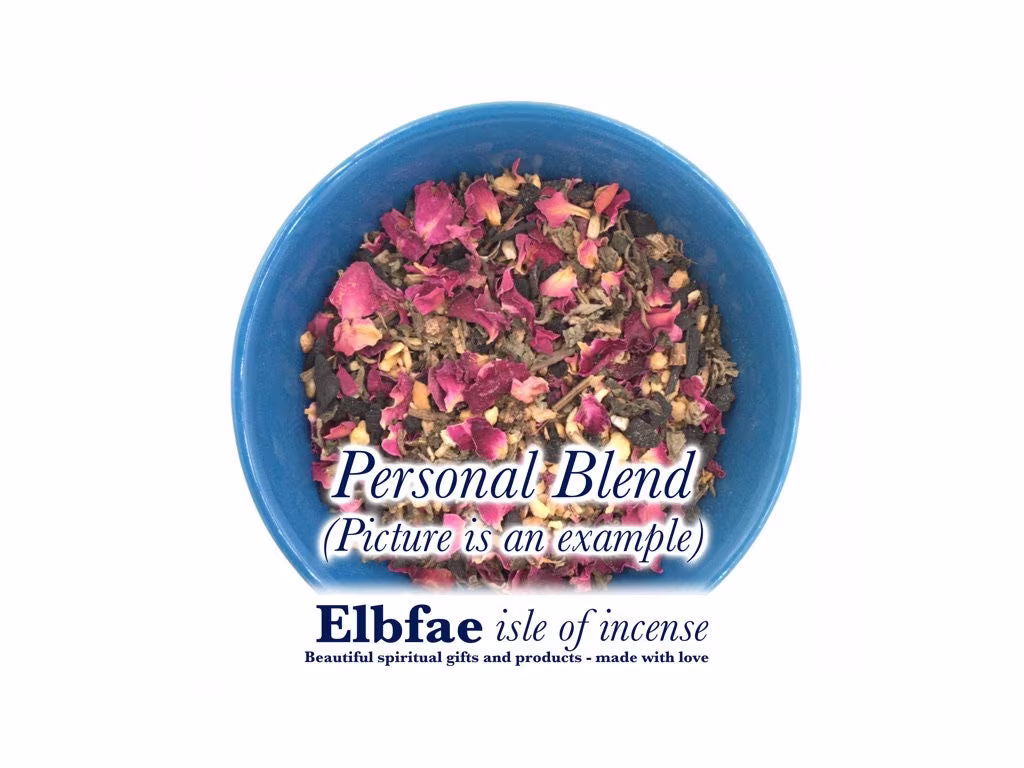 Beltane Powerful Incense | Personal, Sacred Setting + Ritually Blended, Shamanic & Witchy Purposes, Loose Mix. 1x ~ Handmade By Elbfae New