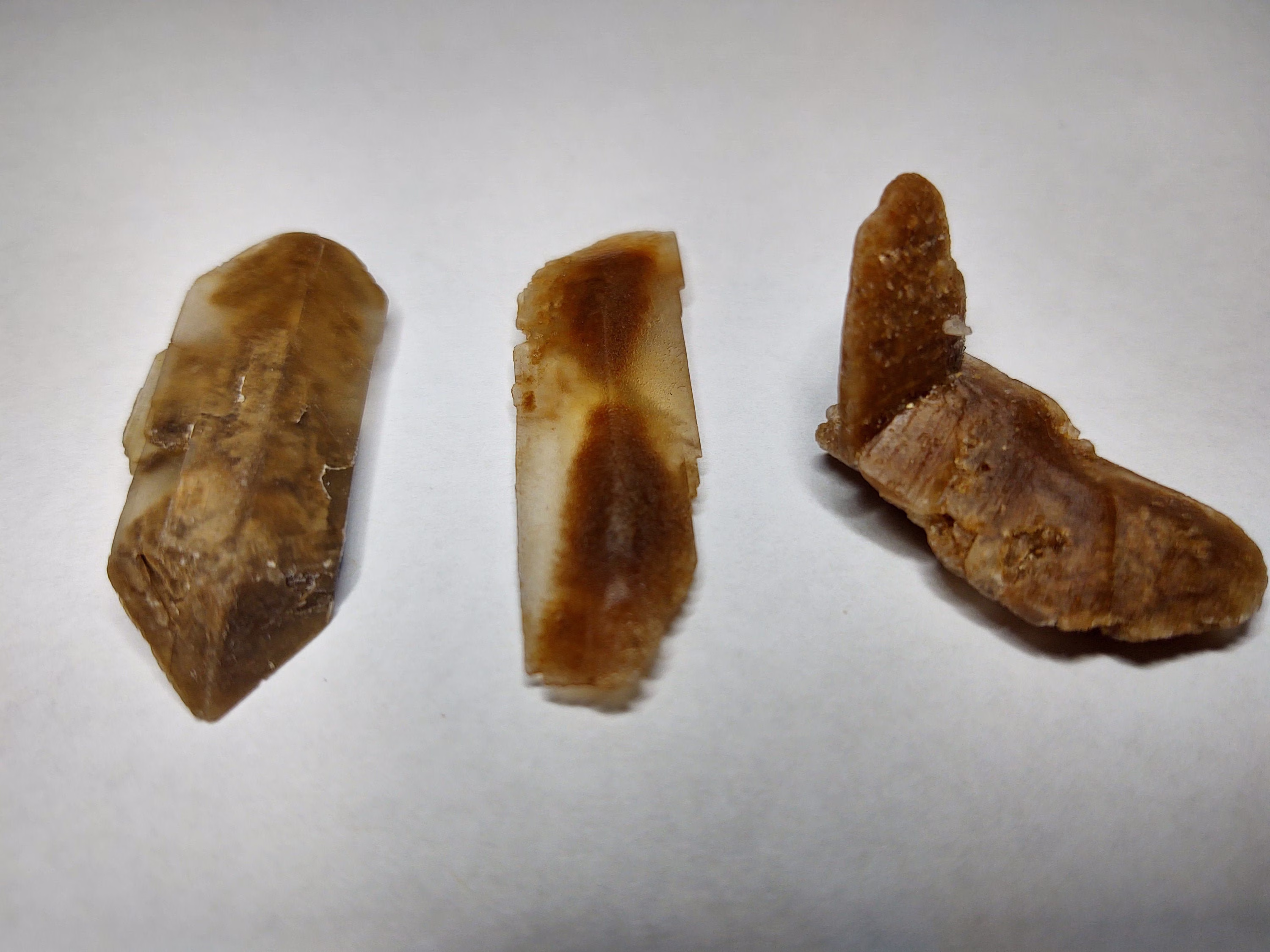 Hourglass Sand Selenite Crystal Set Salt Plains Oklahoma 3 One Of A Kind Crystals Atlantis Vibration