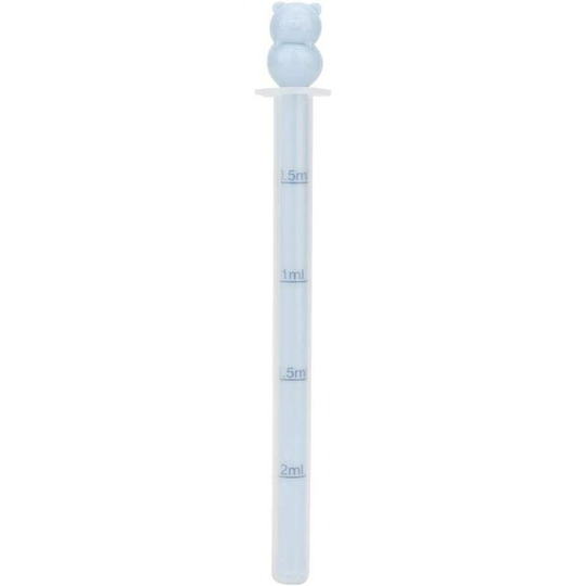 Pacifier Medicine Dispenser Baby Feeding Device (Blue)