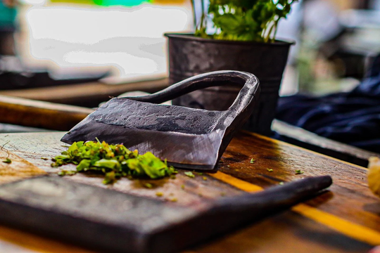 Hand Forged Herb Chopper
