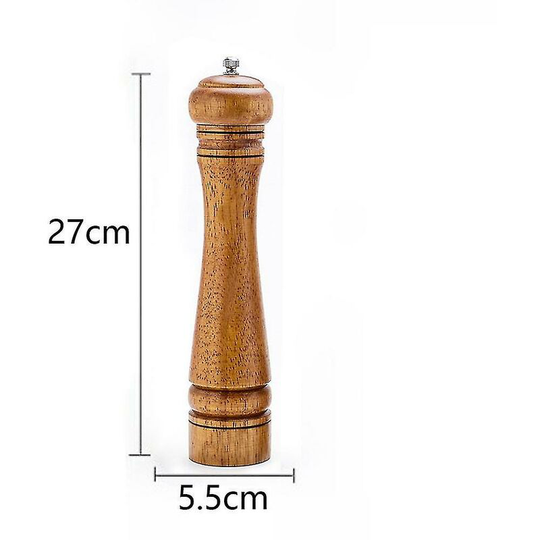 Benobby Kids - Pepper Grinder Salt And Pepper Grinder Setoak Wood Pepper Mill Salt Grinder, Ceramic Rotor Adjustable Coarseness With Different