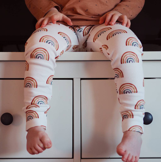 Rainbow Baby Organic Leggings