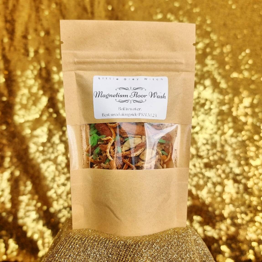 Magnetism Herbal Floor Wash For Success, Wealth, Luck & Better Business. Hoodoo, Rootwork, Conjure Folk Magic New Orleans Voodoo