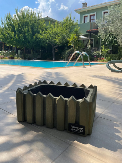 Wooden Flower Box