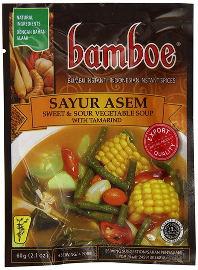 Bumbu Sayur Asem | Tamarind Soup Seasoning - 2.1Oz