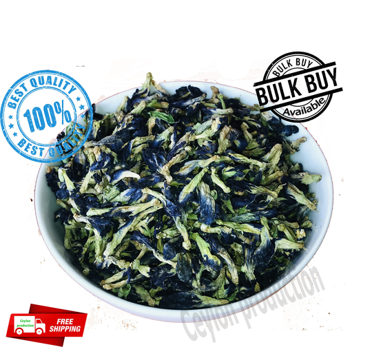 Dried Butterfly Blue Pea Pure Natural Flowers Clitoria Ternatea Healthy Tea