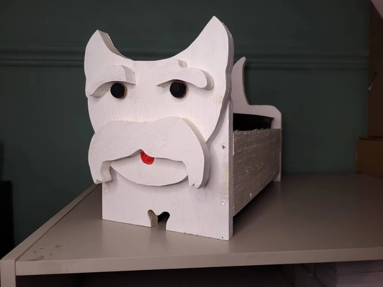 West Highland Terrier, Garden Planter