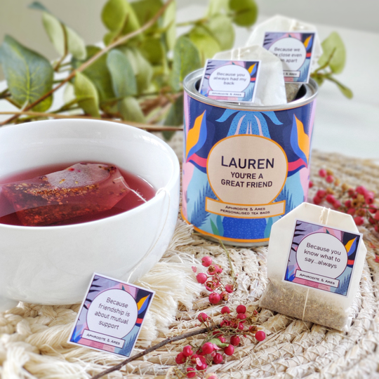 Personalised Tea Bags With Your Own Thoughtful Messages