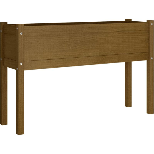 Vidaxl - Garden Planter Honey Brown 110x31x70 cm Solid Pinewood Brown