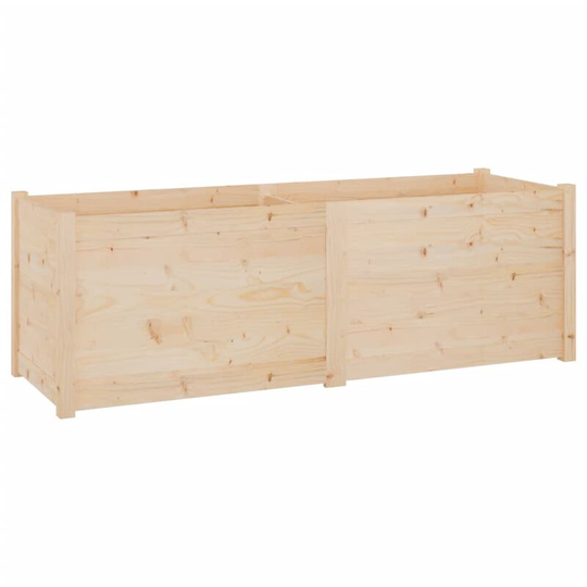 Vidaxl - Garden Planter 150x50x50 cm Solid Pinewood Brown