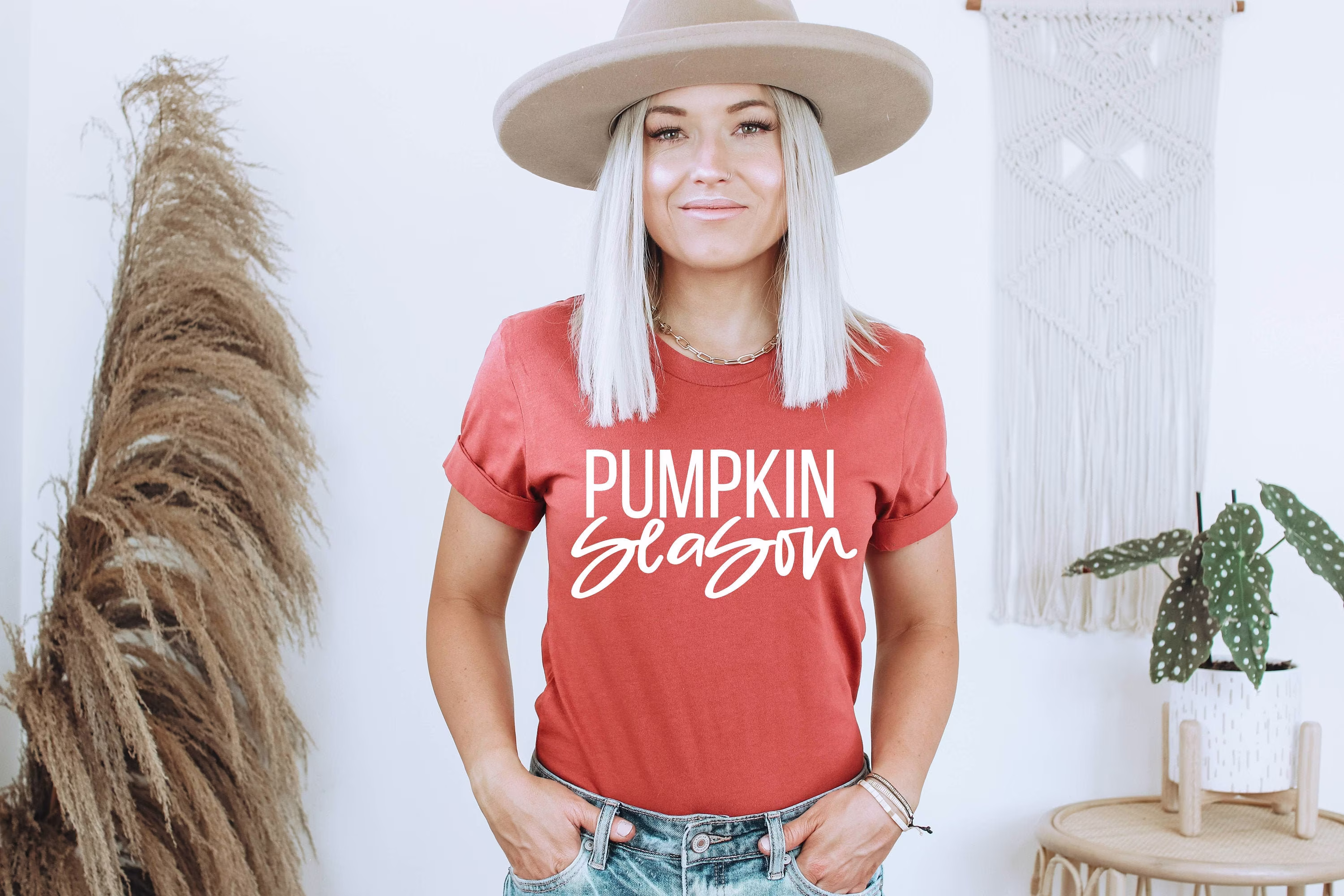 Pumpkin Season L | Fall Tee Cute Shirts Women's Tees Bella Soft Tshirt Graphic Boho