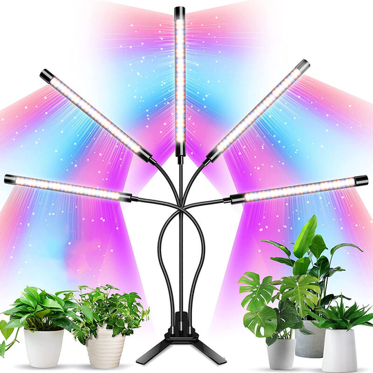Grow Lights for Indoor Plants dicceao 150W LEDs Grow Lamp for Seed Starting with Full Spectrum 3/9/12H Timer 10 Dimmable Levels 3 Switch Modes