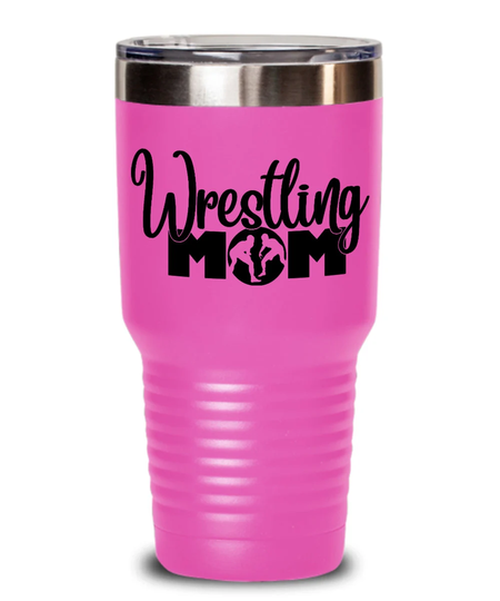 Wrestling Mom 30Oz Sports Tumbler, Season Drinkware, Gift