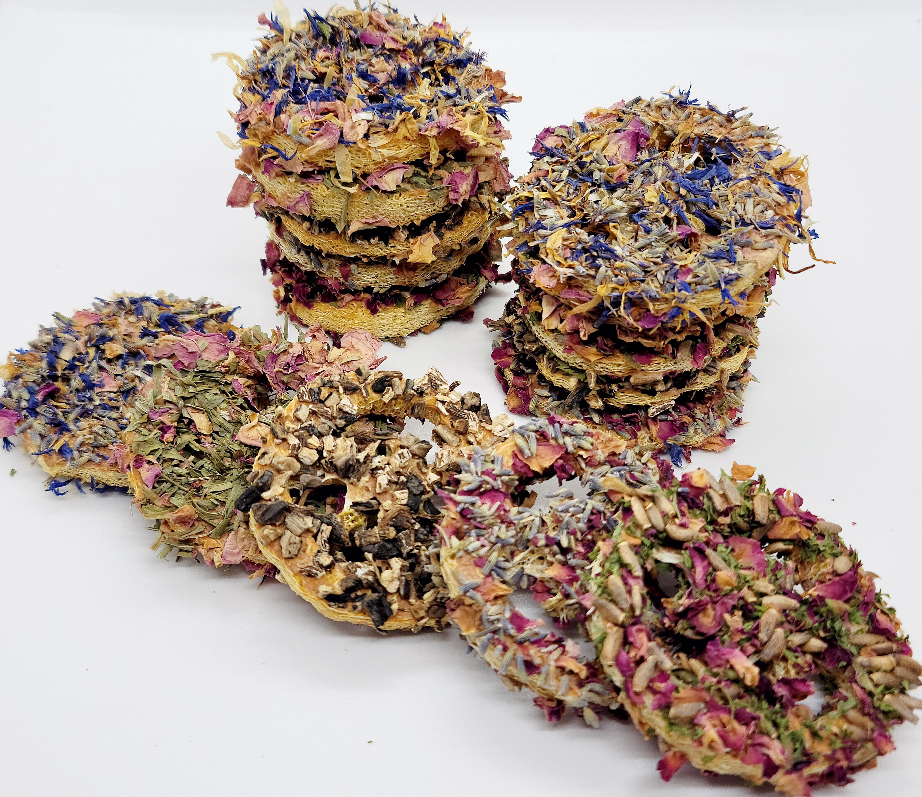 Double Dipped Loofah Flagels