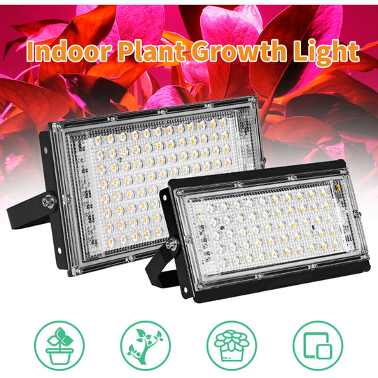 AC180-240V 100W 96LEDs Indoor Plant Growth Light Full Spectrum Grow Lamp