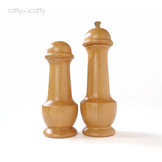 Vintage Tre Spade Pepper Grinder & Salt Shaker