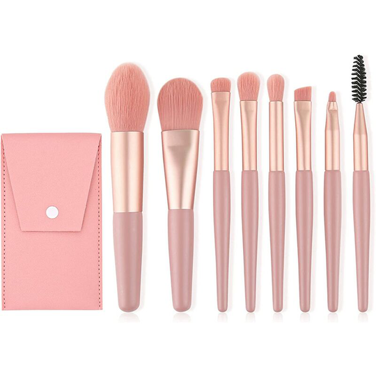 Makeup Brushes,8 pcs Makeup Brush Set,Professional Synthetic Makeup Brush,For Foundation Blush Concealer Eyeshadow Loose Powder