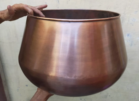 Copper Planters, Indoor Gardening Decor, Plant Pots, Vintage Planters
